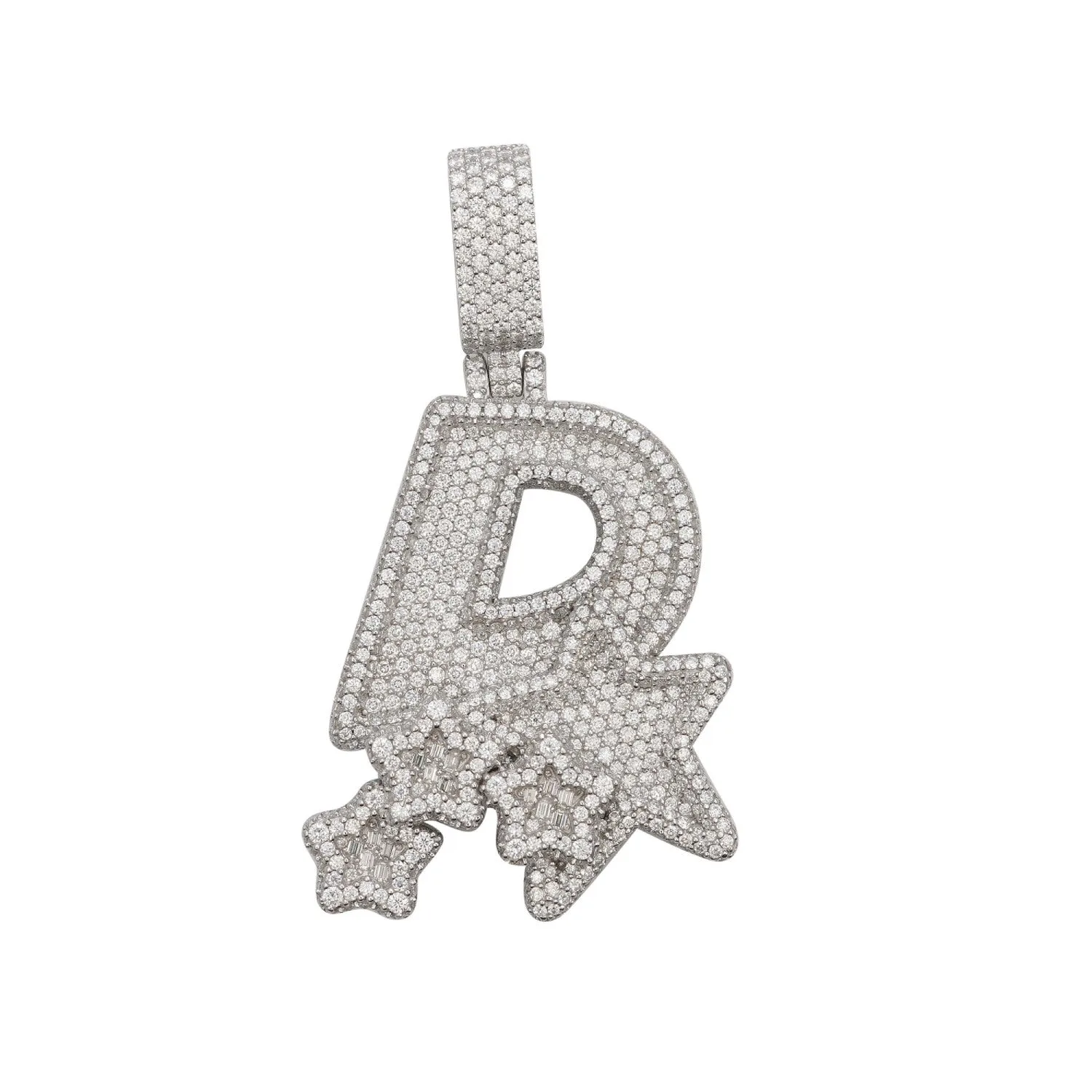 "SMOKEPURPP" Custom Diamond Pendant 14K Gold (view 12 of 15)