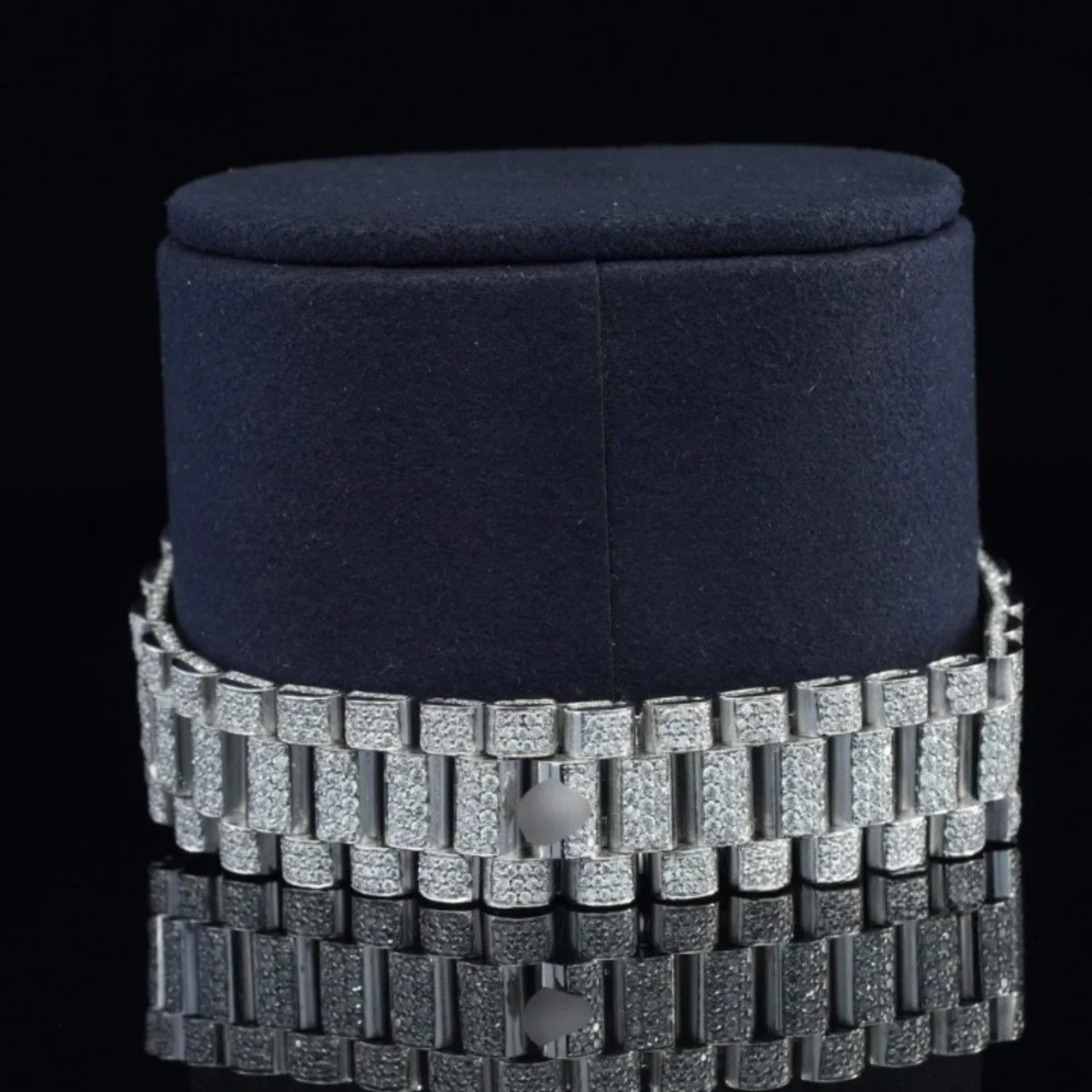 Superior Diamond Iced Out Moissanite Diamond Watch For Men (view 5 of 5)