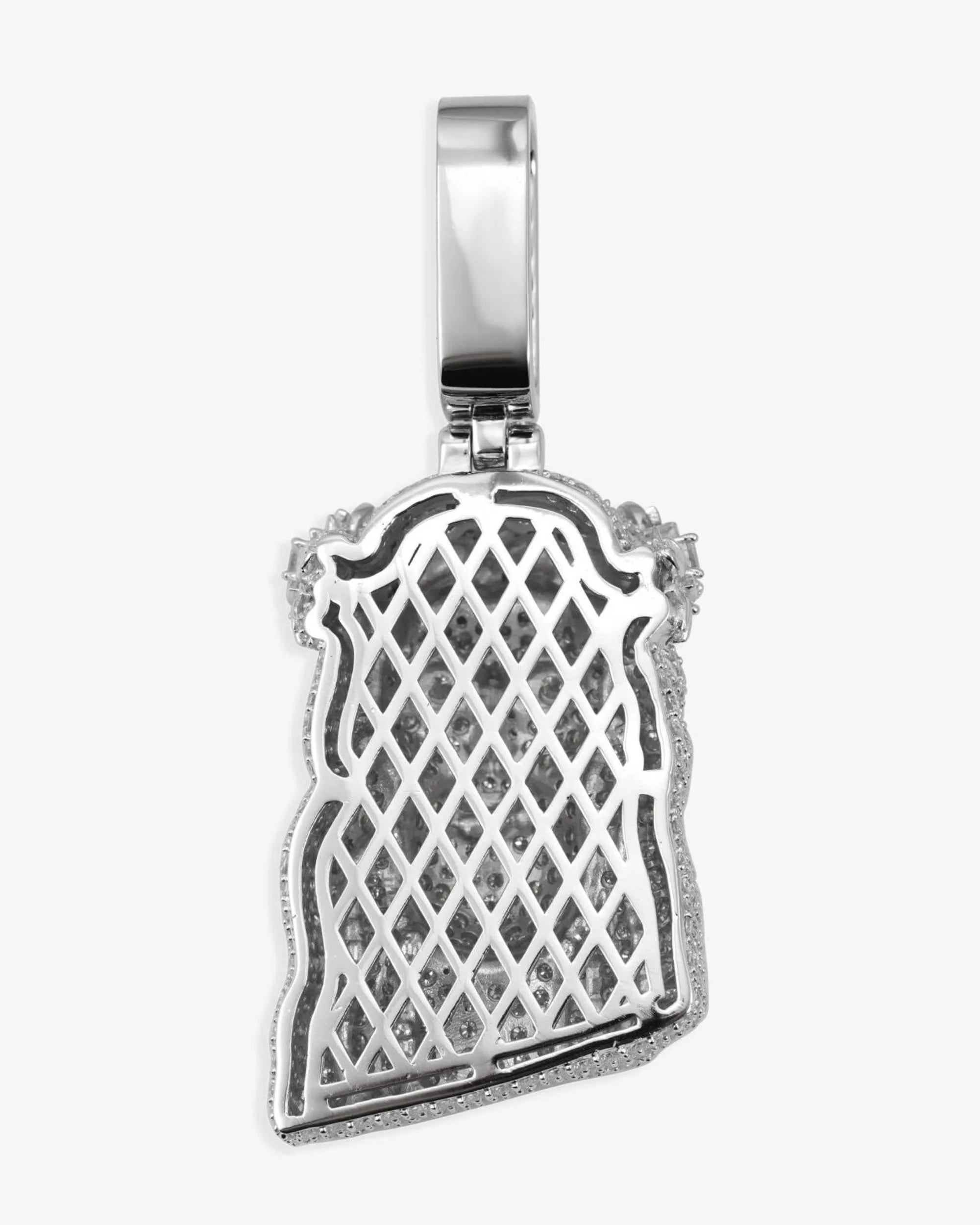 Iced Out VVS Jesus Pendant 14K Gold (view 5 of 6)