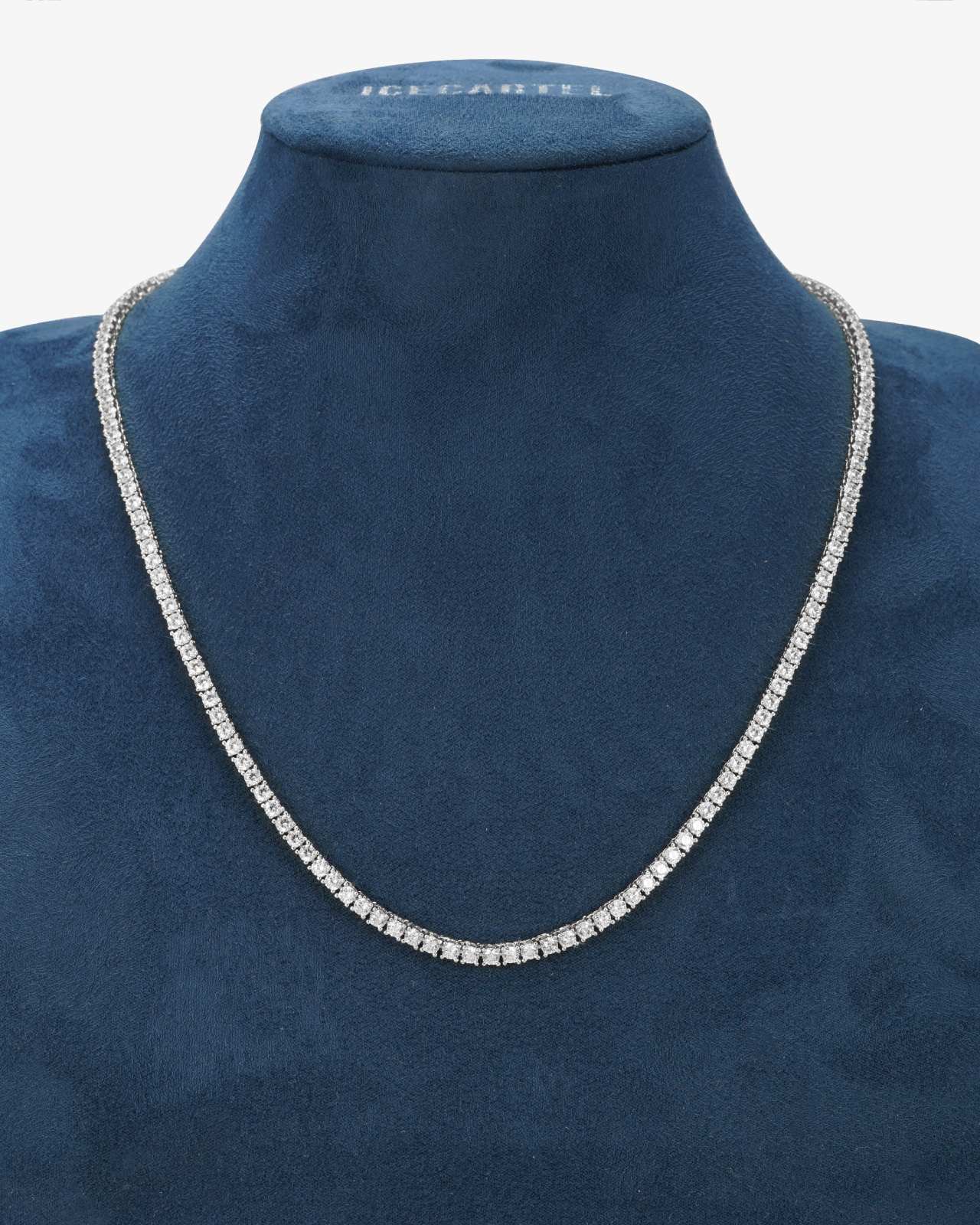 Iced Out VVS Tennis Chain 14K Gold (ALL SIZES) (view 5 of 28)