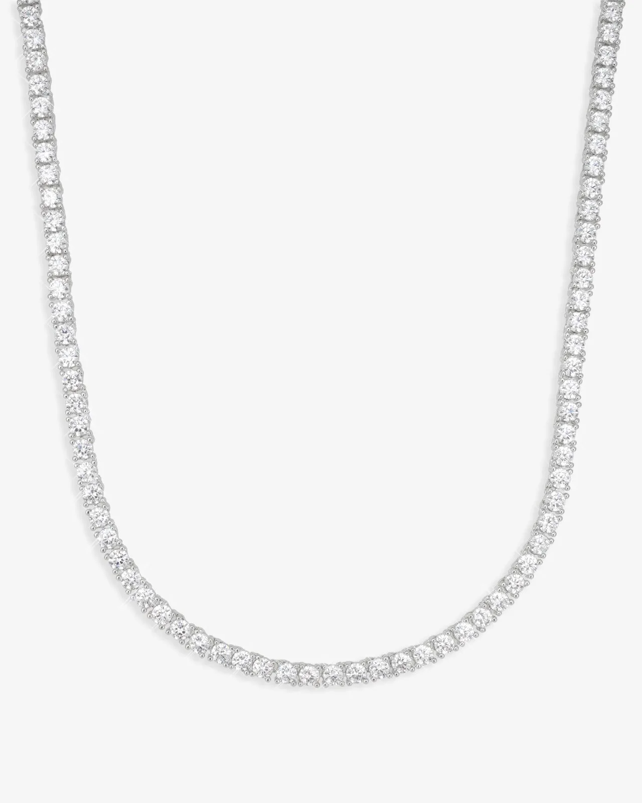 Iced Out VVS Tennis Chain 14K Gold (ALL SIZES) (view 7 of 28)