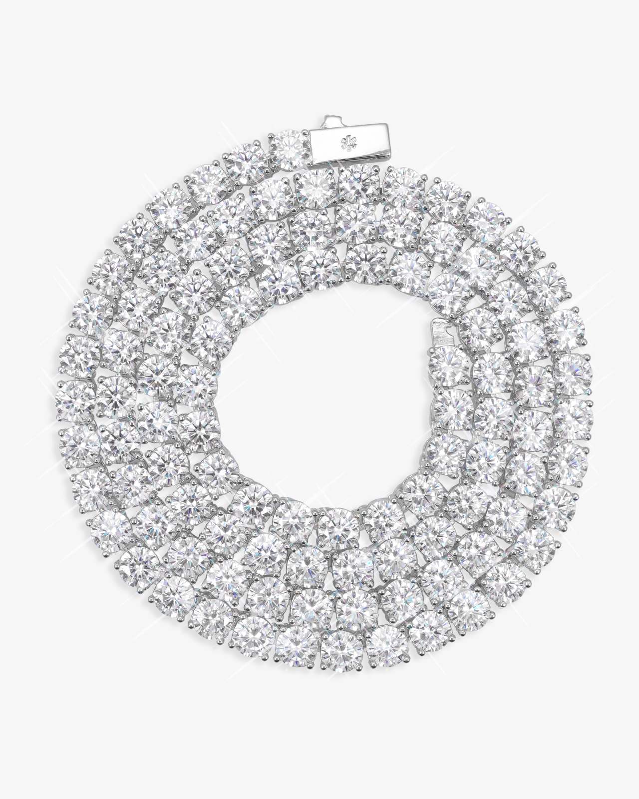Iced Out VVS Tennis Chain 14K Gold (ALL SIZES) (view 17 of 28)