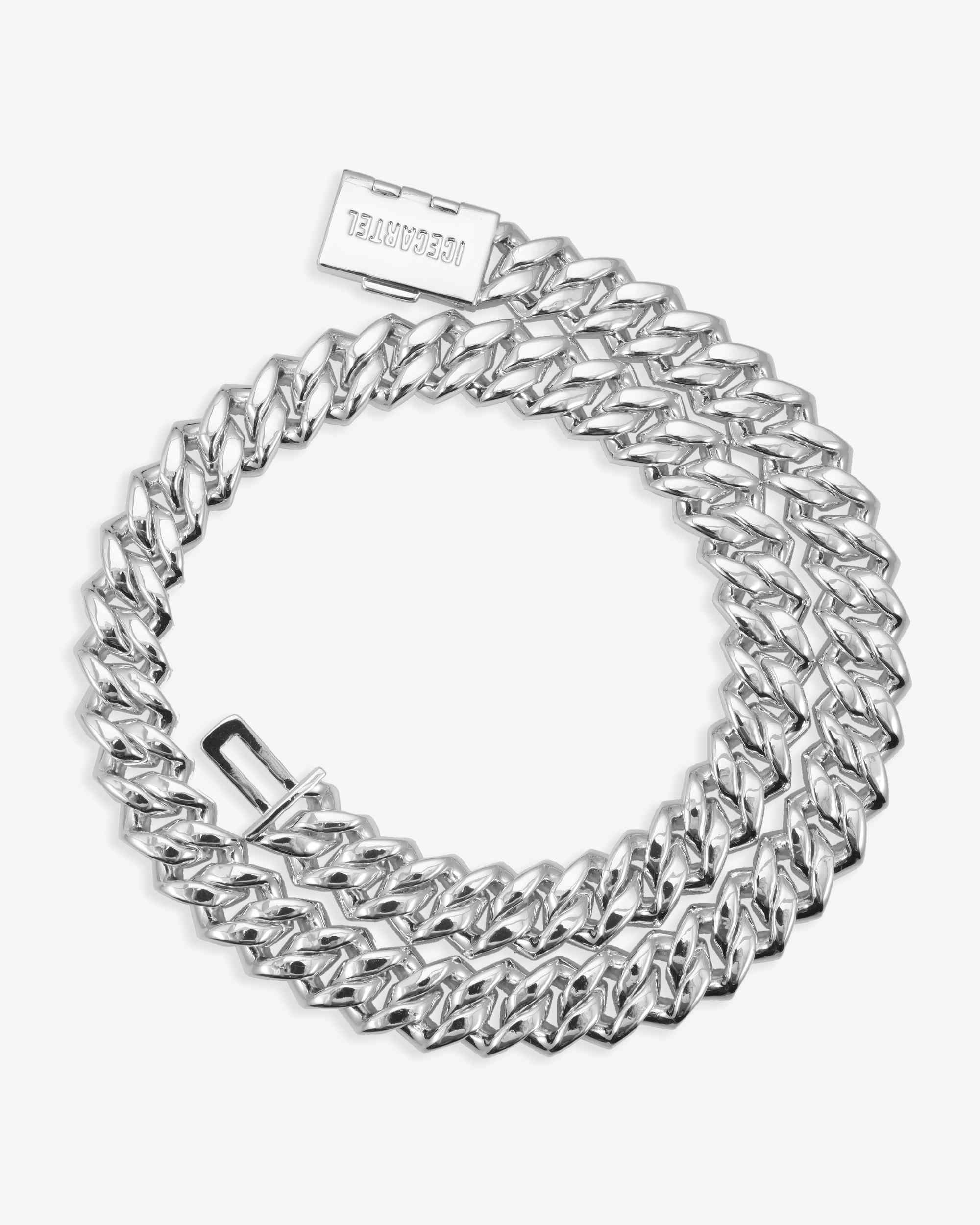 Iced Out VVS Cuban Link Chain 14K Gold (ALL SIZES) (view 5 of 31)