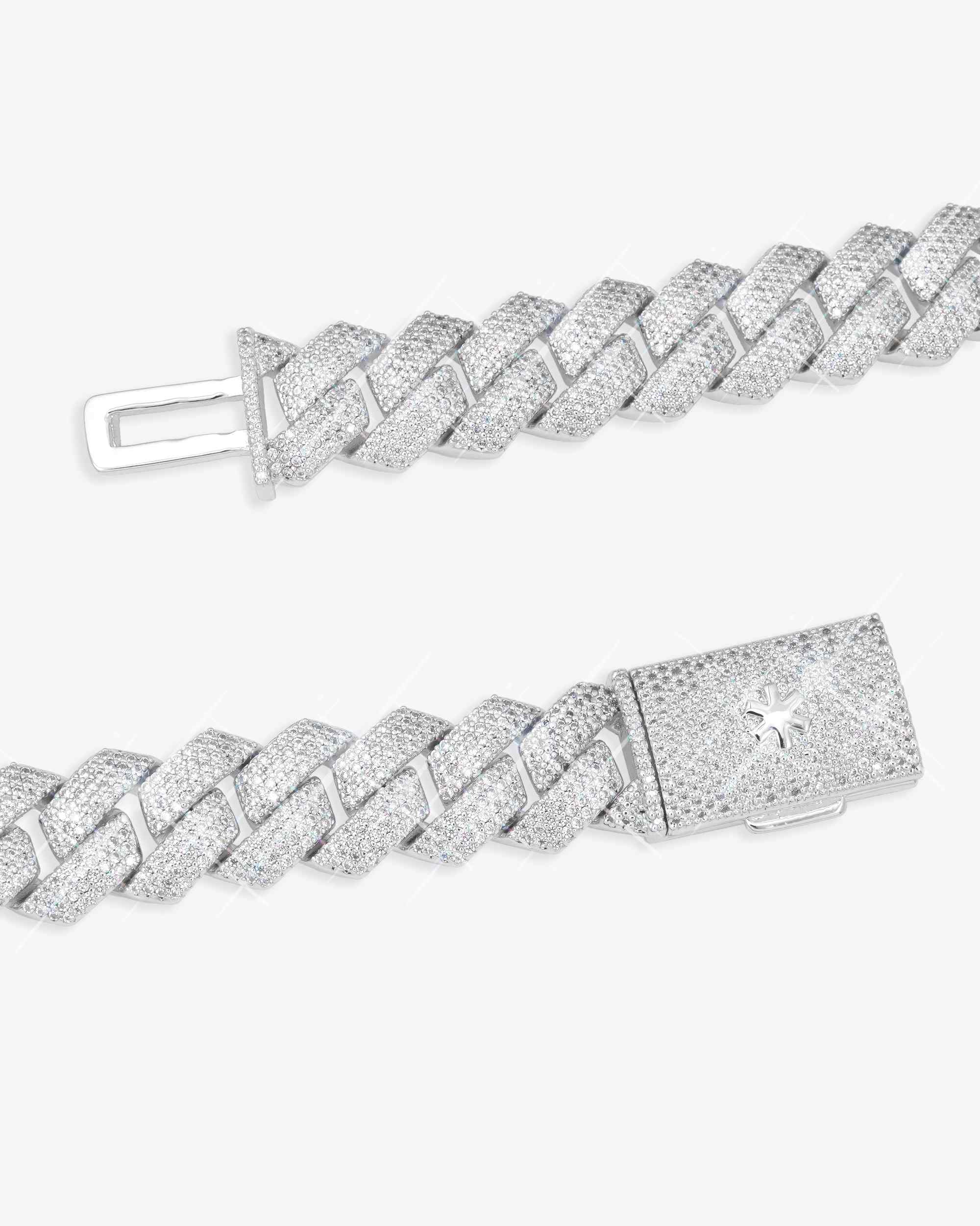 Iced Out VVS Cuban Link Chain 14K Gold (ALL SIZES) (view 6 of 31)