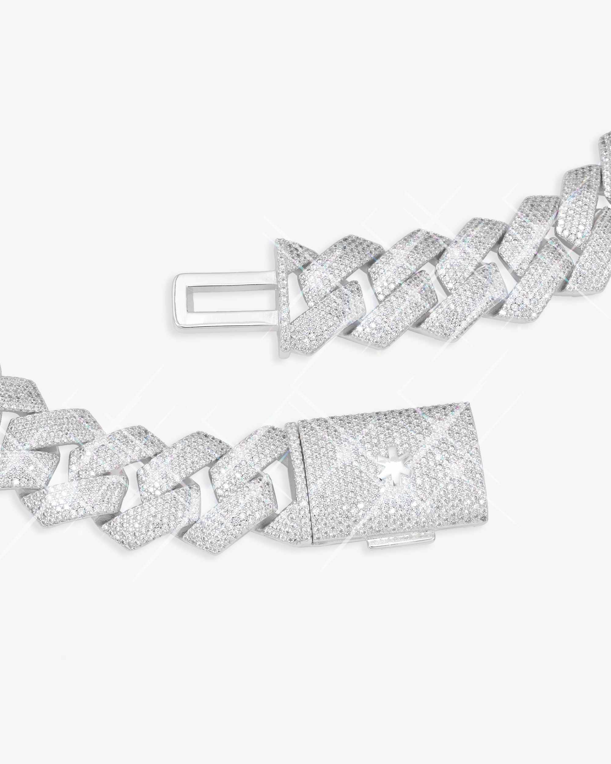 Iced Out VVS Cuban Link Chain 14K Gold (ALL SIZES) (view 15 of 31)