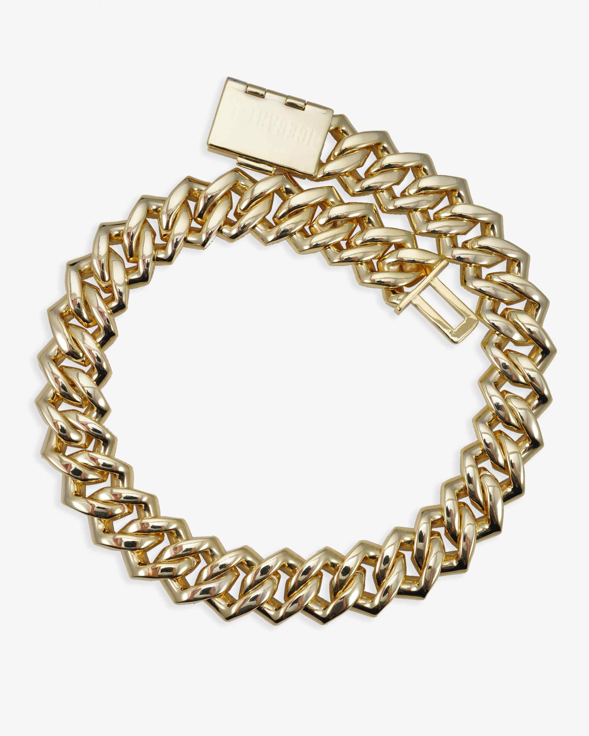 Iced Out VVS Cuban Link Chain 14K Gold (ALL SIZES) (view 16 of 31)