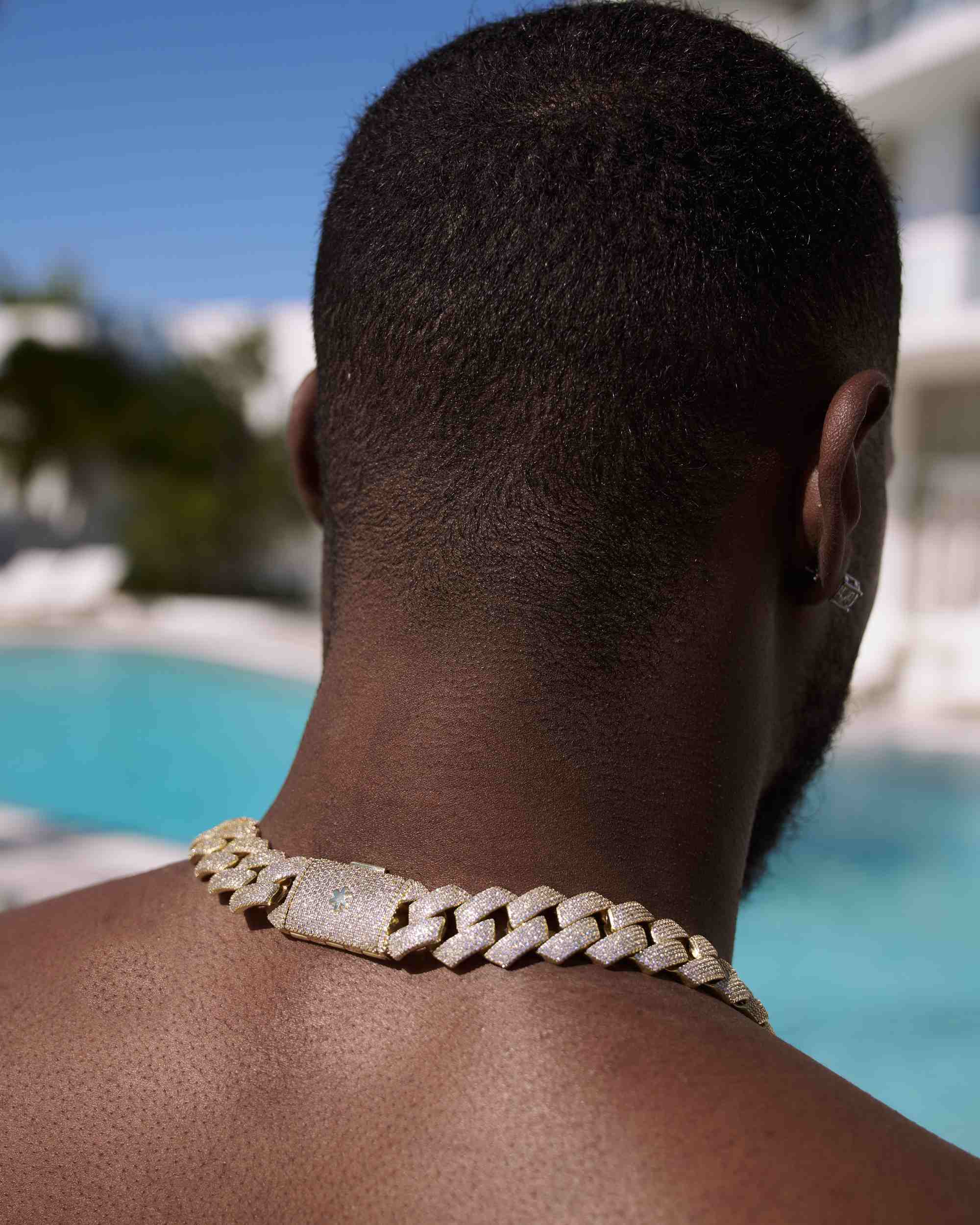 Iced Out VVS Cuban Link Chain 14K Gold (ALL SIZES) (view 28 of 31)
