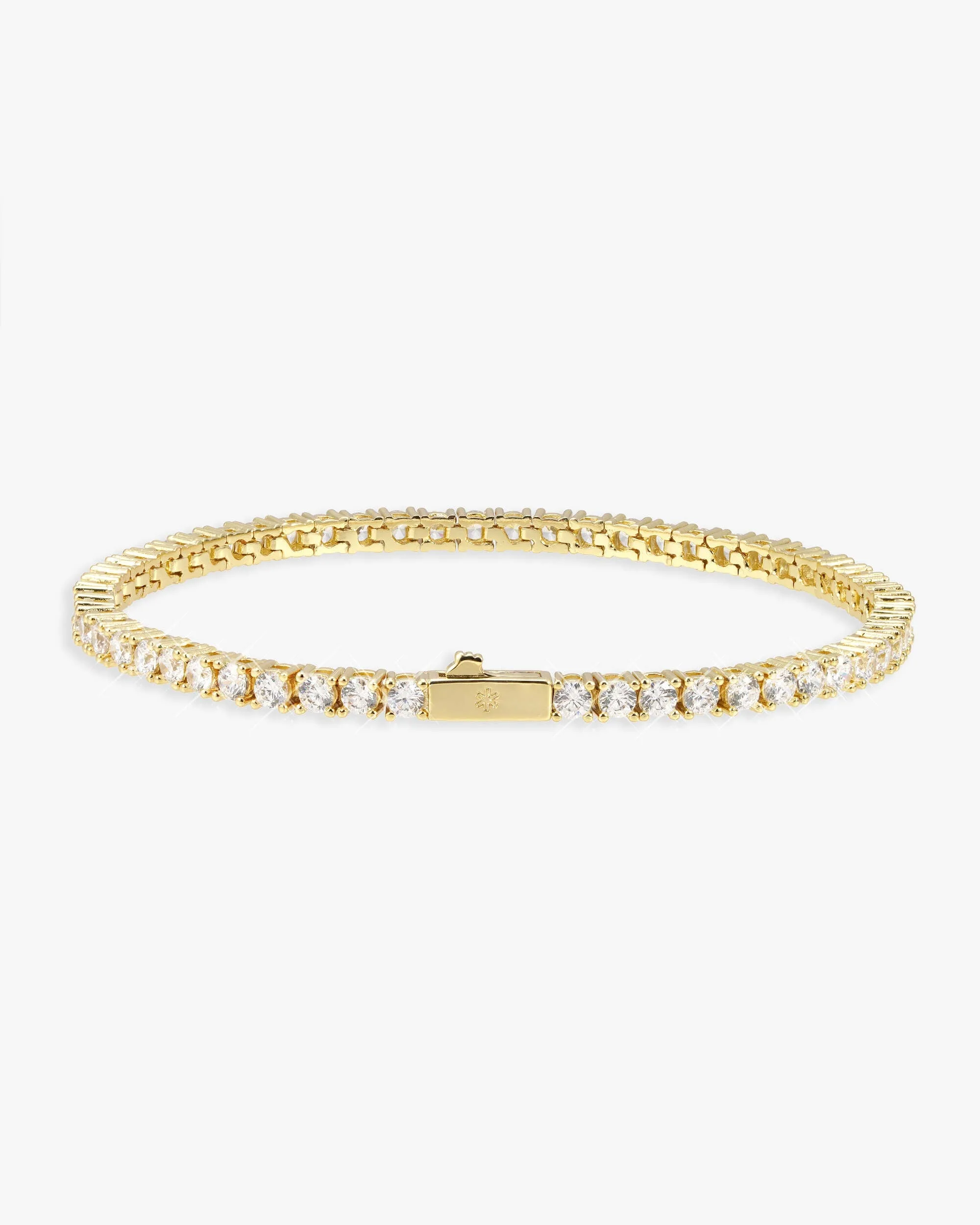 Iced Out VVS Tennis Bracelet 14K Gold (ALL SIZES) (view 7 of 19)