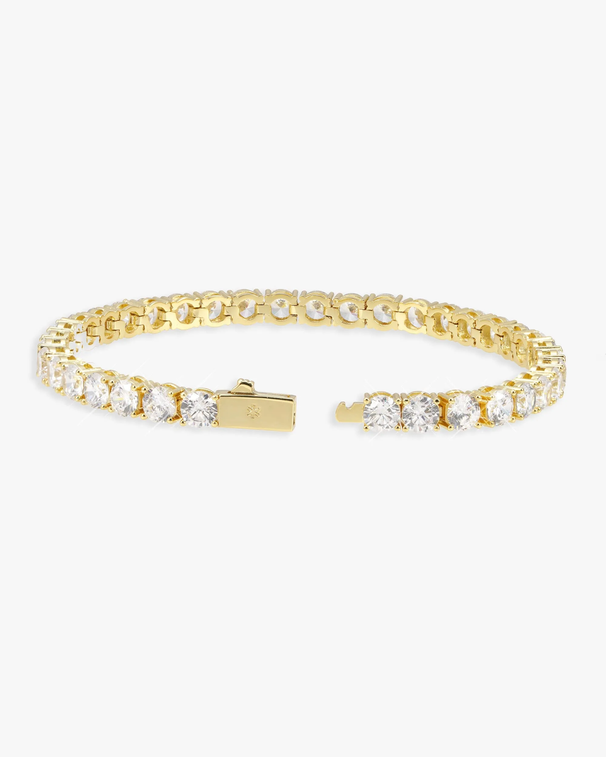 Iced Out VVS Tennis Bracelet 14K Gold (ALL SIZES) (view 11 of 19)